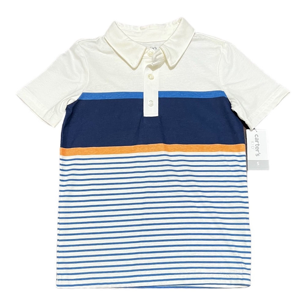 NWT Carter’s Kids Boys Polo Shirt 5